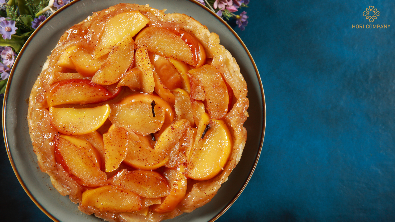 Tarte Tatin được làm bằng táo tráng caramen