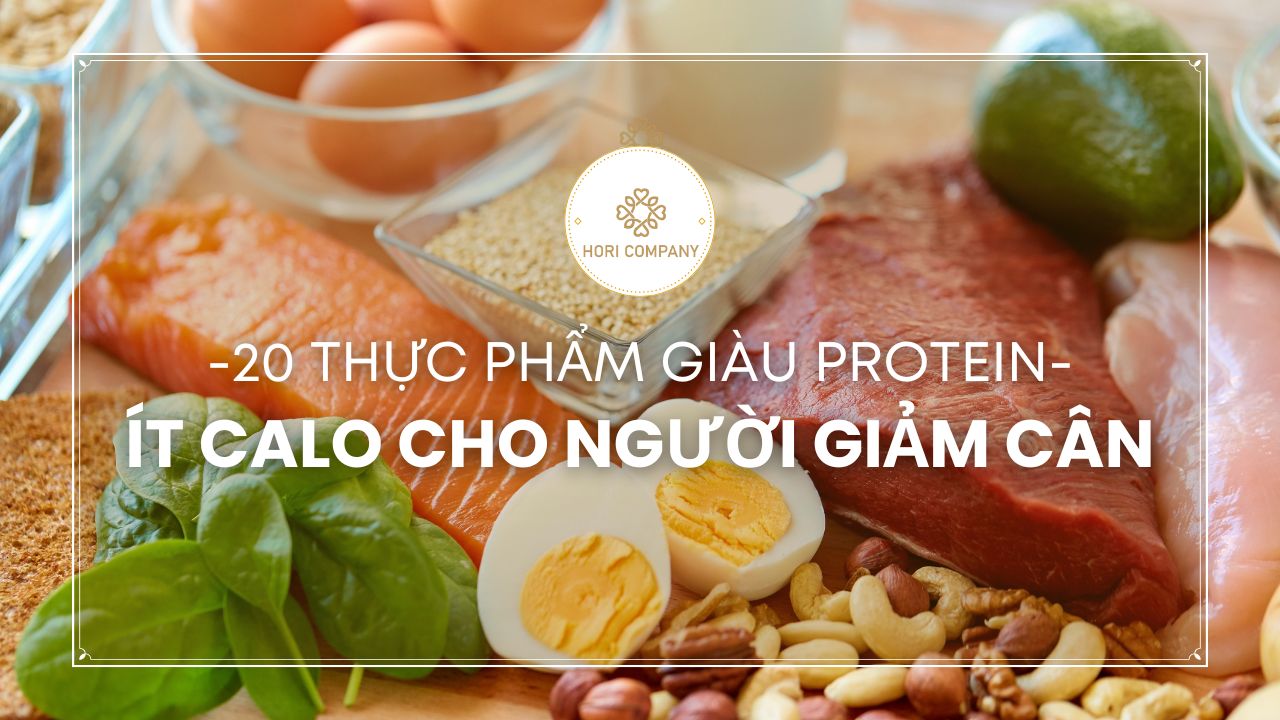 20 thực phẩm giàu protein ít calo cho người giảm cân