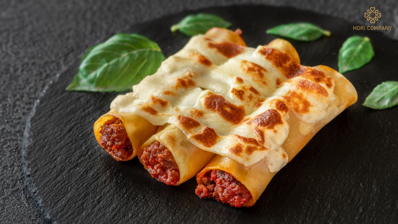 Cannelloni – Khi mì ống trở thành cuộn