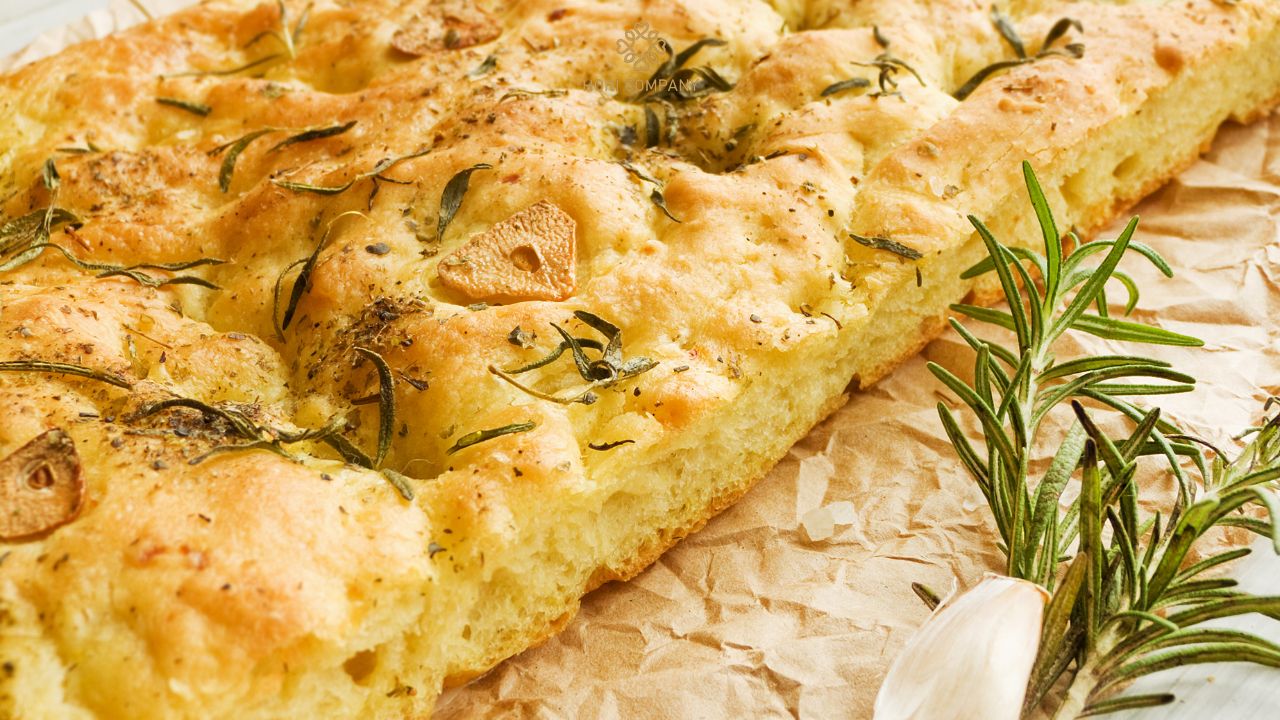 Bánh focaccia đầy nghệ thuật (Focaccia Bread Art)